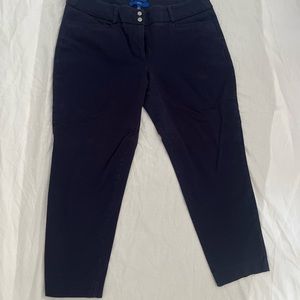 APT. 9 TORIE Navy Blue Capri 14 Women’s